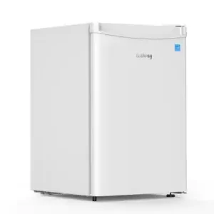 Hotpoint Mini Fridge With Freezer | 1.7 Cubic Ft. | Single-Door Design With In-Door Can Rack & Small Freezer | Small Refrigerator For The Garage, Dorm Room, Or Bedroom | Energy Star Certified | White