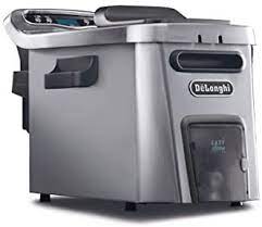 De'Longhi Livenza Dual Zone is a Best Deep Fryers For A Large Family with cool touch handle and 4 stable feet.
