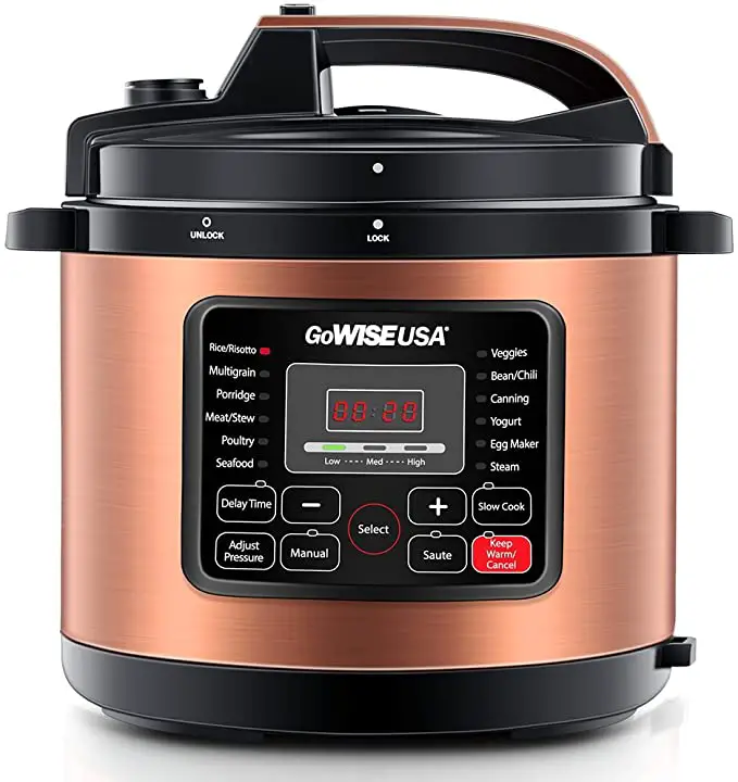 Best Pressure Cooker For Family Of Five GoWISE USA GW22700