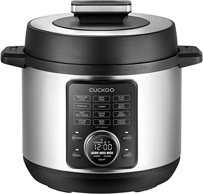 Best Pressure Cooker For Vegetarians Cuckoo CMC-ZSN601F