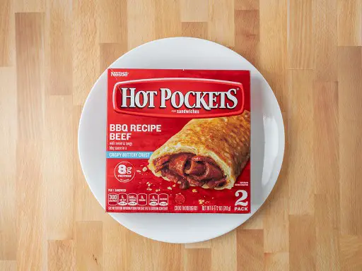 A box of Hot Pockets BBQ Beef Recipe