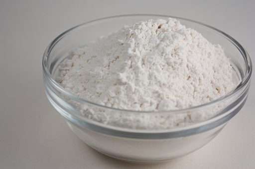 all purpose-flour in a bowl