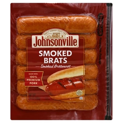 a pack of Johnsonville Brats