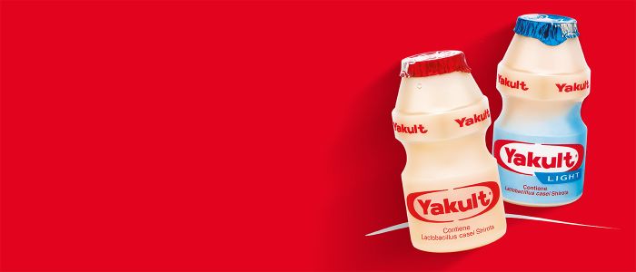 red and blue yakult