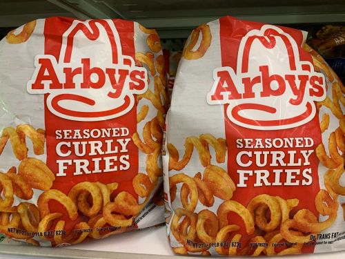 2 packs of Arby’s Frozen Curly Fries 