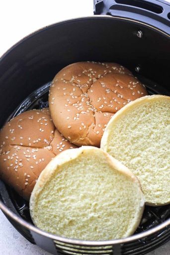 burger buns in an air fryer - how to toast hamburger buns in an air fryer