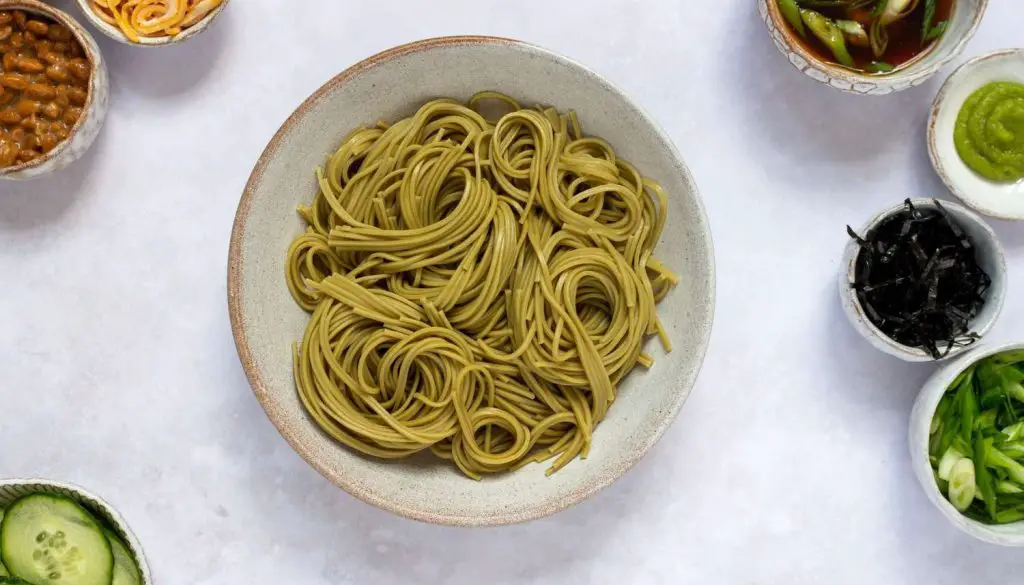 Soba Noodles With Dipping Sauce