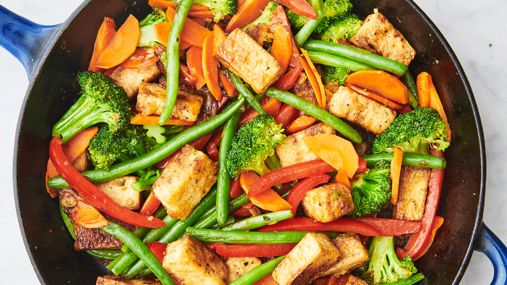Tofu And Vegetable Stir-Fry