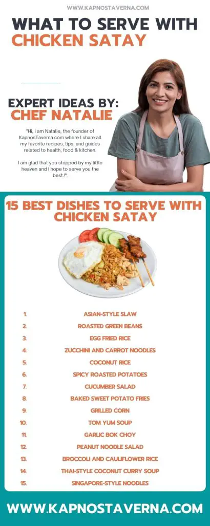 What To Serve With Chicken Satay