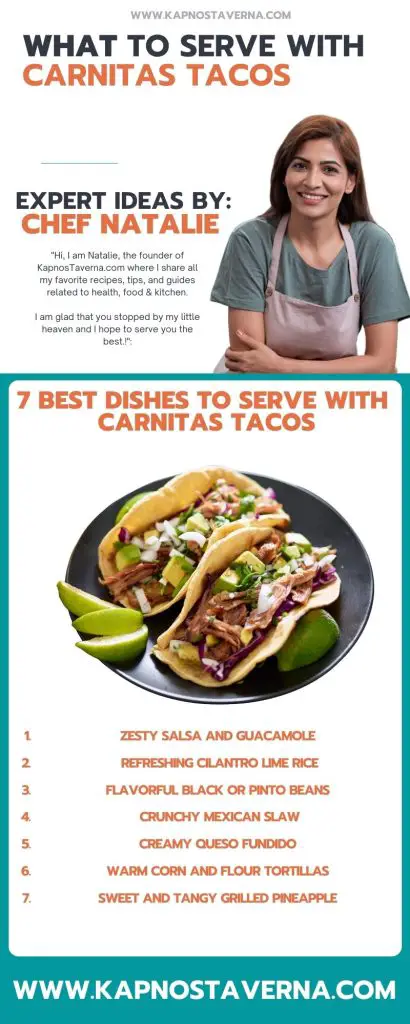 Carnitas Tacos infographic