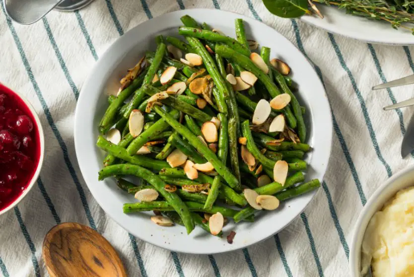 Sauteed Green Beans & Almonds
